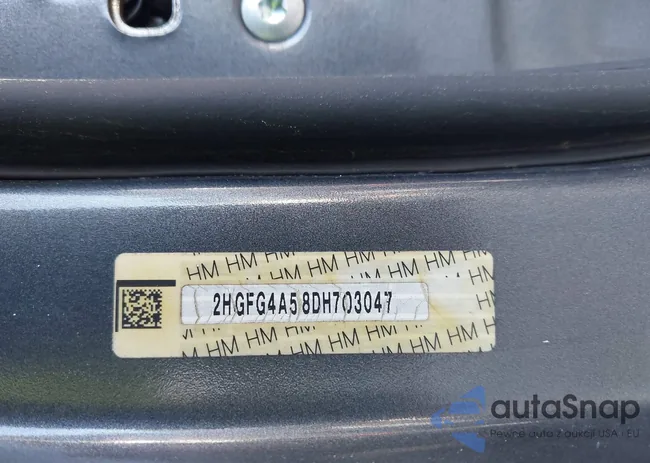 2HGFG4A58DH703047: 42177965