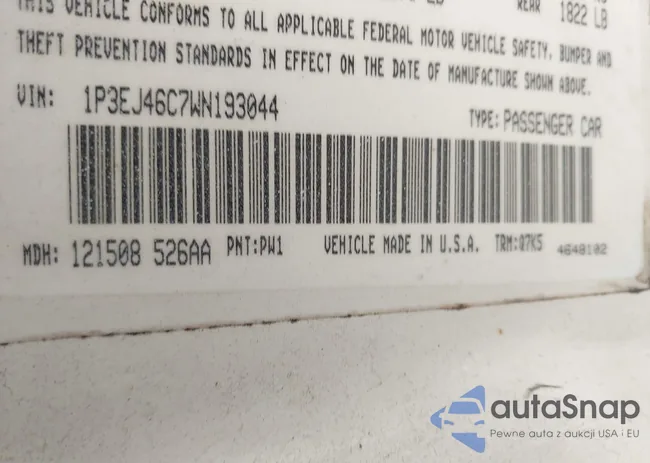 1P3EJ46C7WN193044: 42178035