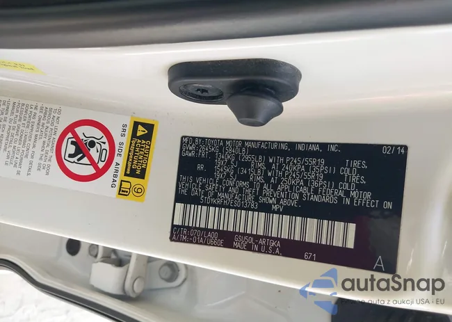 5TDYKRFH7ES013783: 42178484