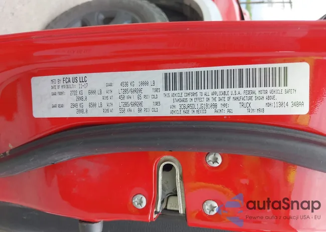 3C6UR5DL1JG191098: 42178761