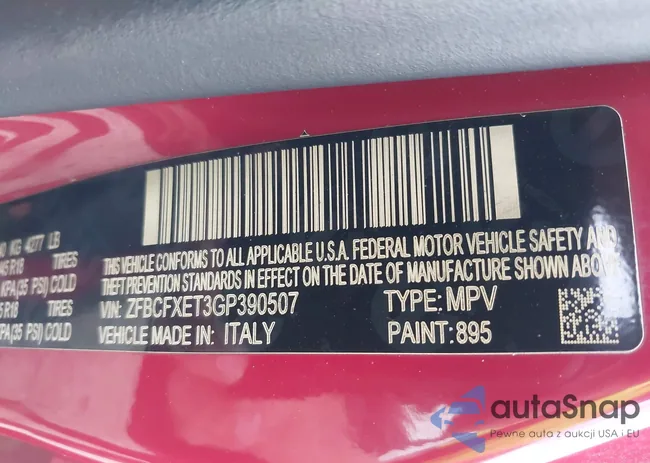 ZFBCFXET3GP390507: 42178918