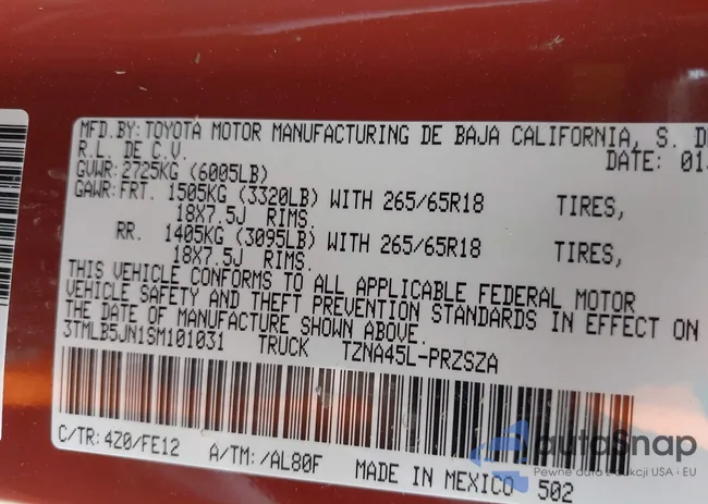 3TMLB5JN1SM101031: 42178182