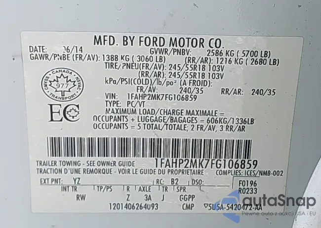 1FAHP2MK7FG106859: 42179520