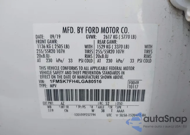 1FMSK7FH4LGA80516: 42179817