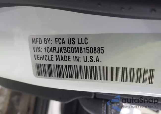 1C4RJKBG0M8150885: 42180523