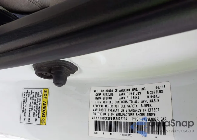 1HGCR3F89FA027736: 42180235