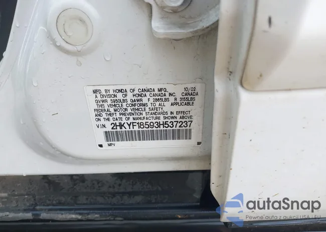 2HKYF18593H537237: 42180436