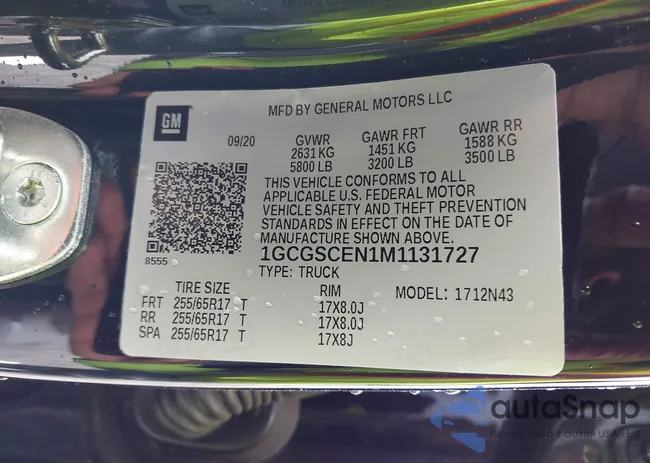 1GCGSCEN1M1131727: 42181484