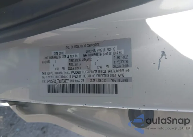 JM1CW2CL8D0153437: 42181891