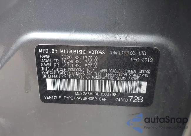 ML32A3HJ0LH003798: 42182000