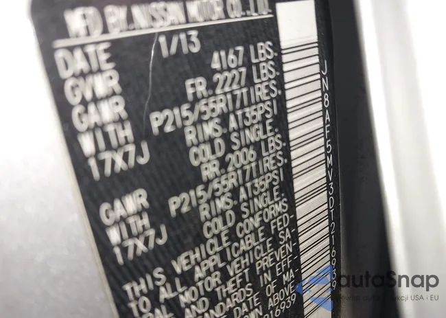 JN8AF5MV3DT216939: 42181296