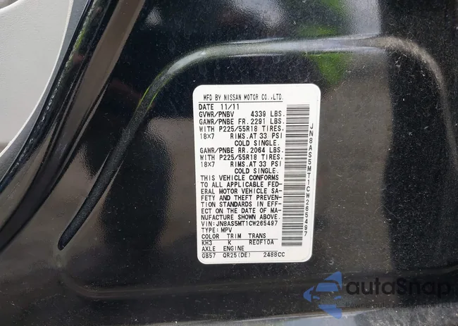 JN8AS5MT1CW265497: 42183705