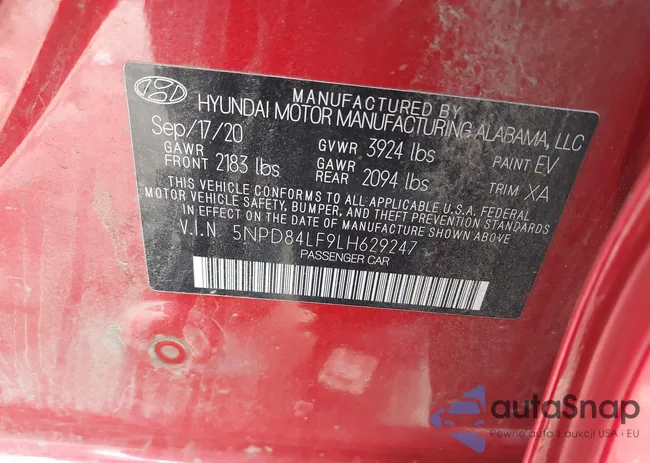 5NPD84LF9LH629247: 42184049