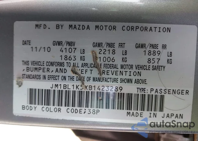 JM1BL1K5XB1423289: 42183411