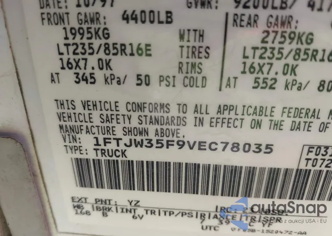 1FTJW35F9VEC78035: 42183452