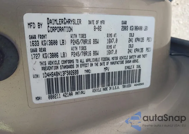 1D4HS48N13F502699: 42184483