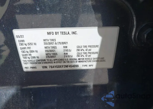 7SAYGDEF2NF454099: 42184603