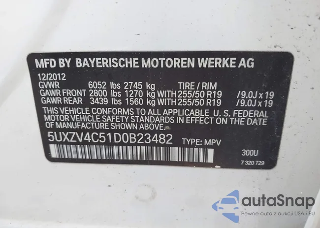 5UXZV4C51D0B23482: 42184956