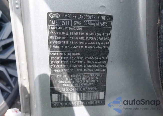 SALSK2D41CA736626: 42185605