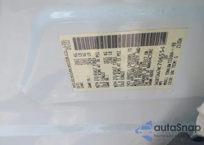 5N1BT3AA7NC706554: 42185723