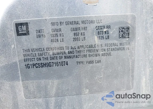 1G1PC5SH9G7161074: 42185332