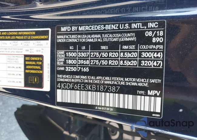 4JGDF6EE3KB187387: 42186786