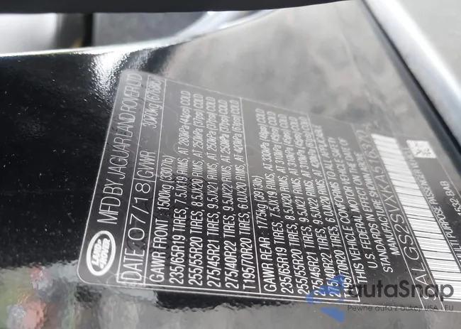 SALGS2SVXKA516370: 42186935