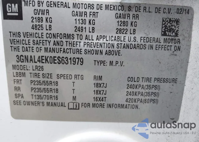 3GNAL4EK0ES631979: 42186953