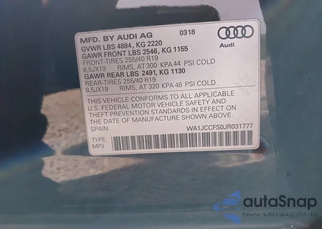 WA1JCCFS0JR031777: 42186369