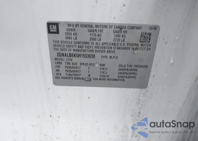 2GNALBEK5H1553638: 42187217