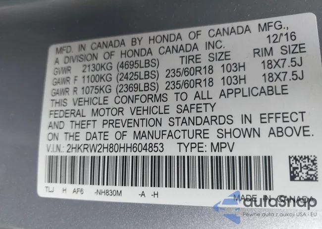 2HKRW2H80HH604853: 42188655