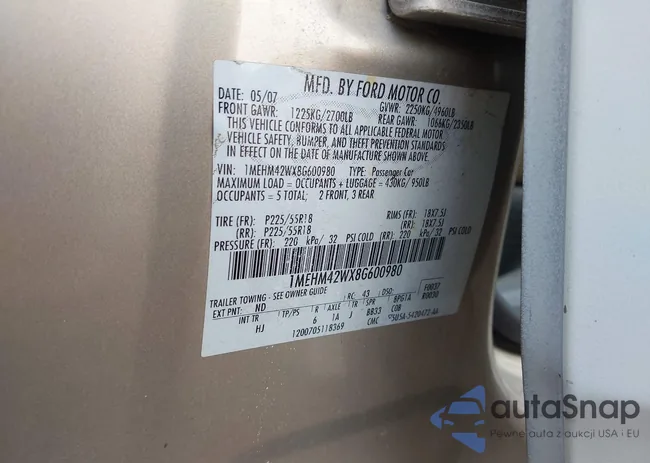 1MEHM42WX8G600980: 42188836