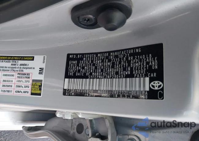 5YFEPMAE2NP290497: 42188897