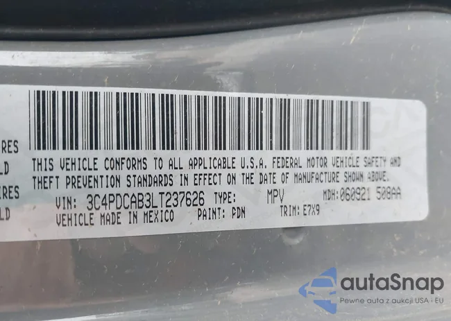 3C4PDCAB3LT237626: 42188138