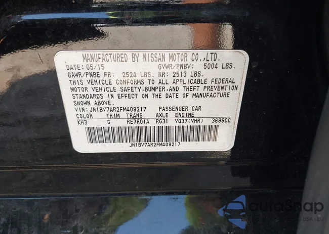 JN1BV7AR2FM409217: 42188214