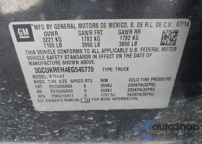 3GCUKREH4EG545779: 42189784