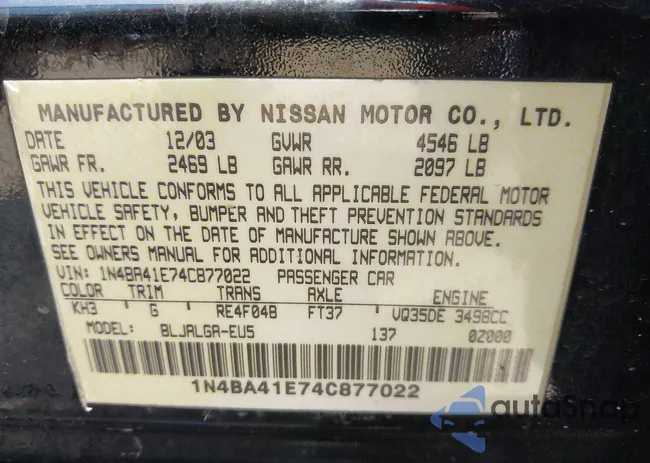 1N4BA41E74C877022: 42189289