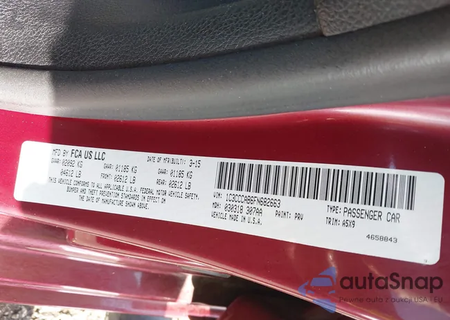 1C3CCCAB6FN682663: 42189347