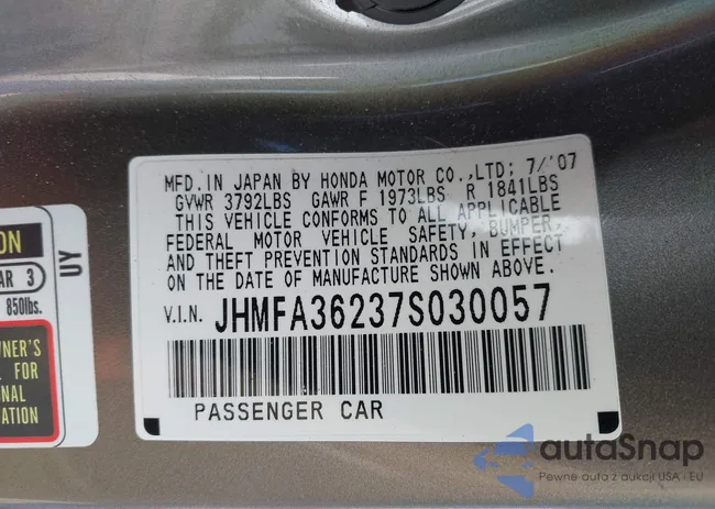 JHMFA36237S030057: 42191953