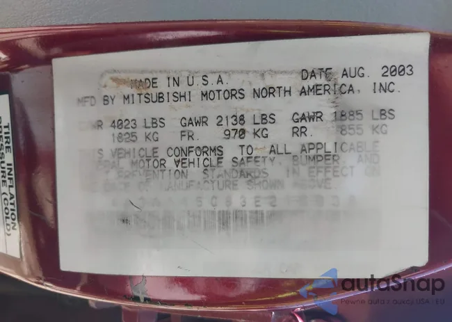 4A3AA46G83E216938: 42191226