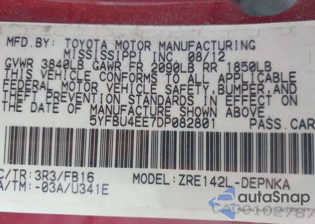 5YFBU4EE7DP082801: 42192759
