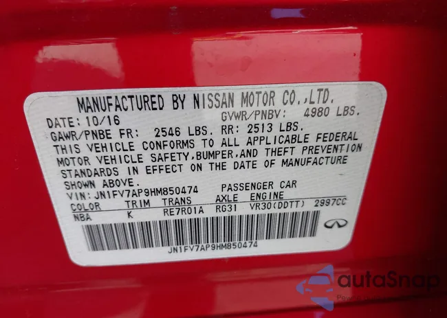 JN1FV7AP9HM850474: 42192369