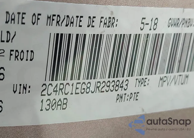 2C4RC1EG8JR293843: 42193451