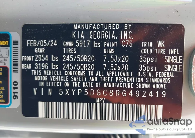 5XYP5DGC8RG492419: 42193464