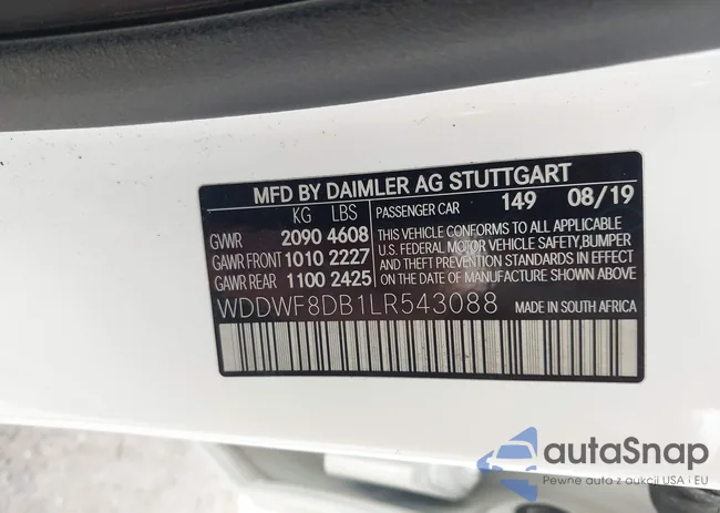 WDDWF8DB1LR543088: 42193679