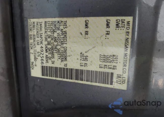 1N4AL3AP7HC492566: 42193702