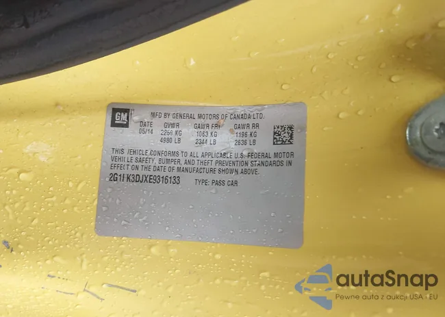 2G1FK3DJXE9316133: 42193781