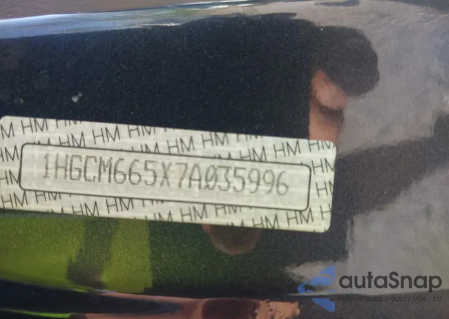 1HGCM665X7A035996: 42193037