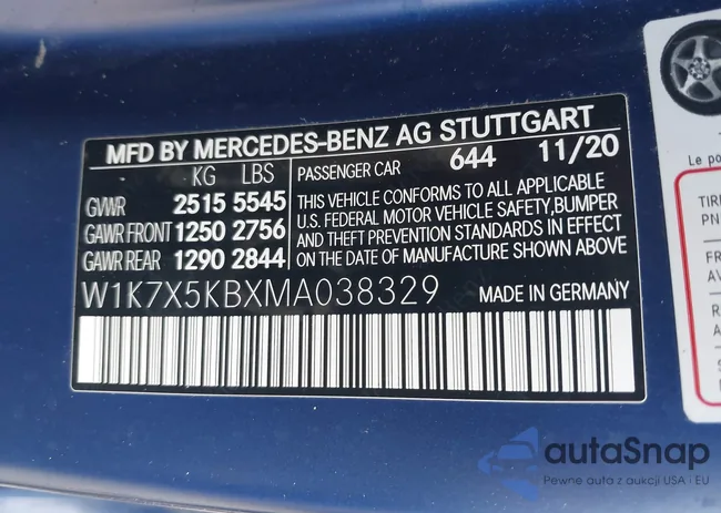 W1K7X5KBXMA038329: 42193071