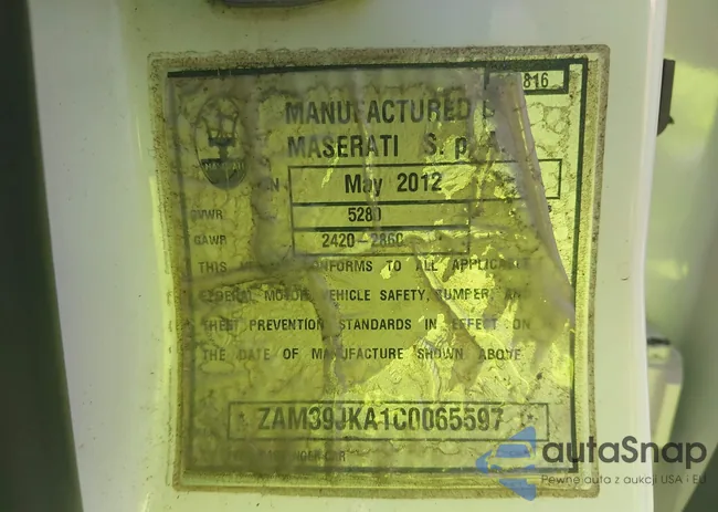 ZAM39JKA1C0065597: 42193141